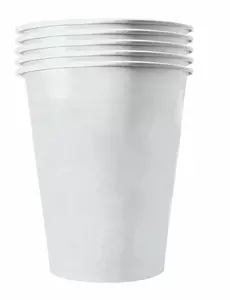 20 amerikanske resirkulerbare hvite pappkopper 53 cl