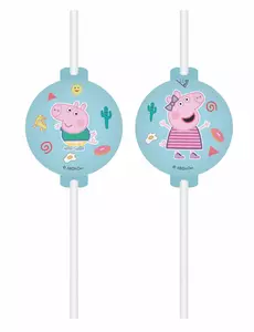 Peppa Gris medaljongsugerør