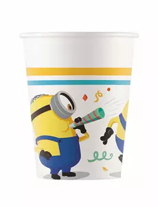 8 Minions 200 ml pappkopper
