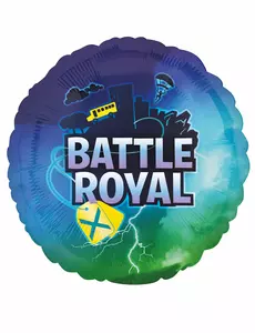 Battle Royale rund aluminiumsballong 43 cm