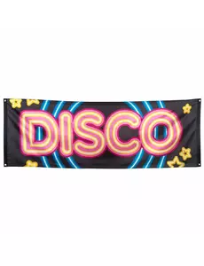 Disco Fever-banner 74 x 220 cm