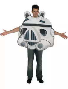 Angry Birds Stormtrooper-kostyme for voksne