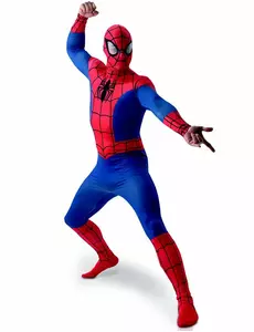 Spider-Man-kostyme til voksne, Størrelse: Medium/Large
