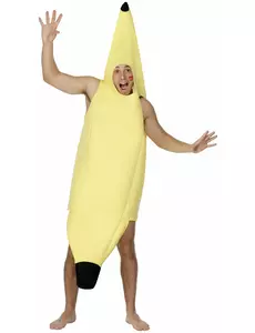 Morsomt banankostyme for voksne