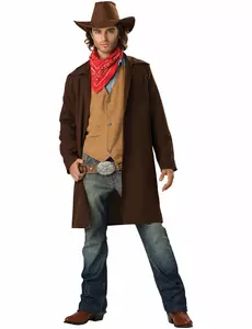 Cowboykostyme for menn - Premium