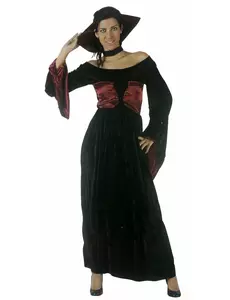 Vampyrkorsettkostyme for kvinner