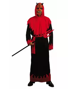 Helvetes djevel Halloween-kostyme for menn, Størrelse: Medium/Large