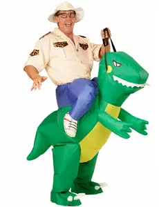 Dinosaurutforskerkostyme for voksne