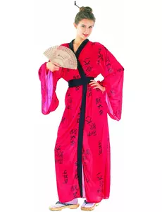 Geisha-kvinne kimono-kostyme