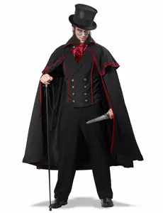 Jack the Ripper-kostyme for menn, Størrelse: X-Large