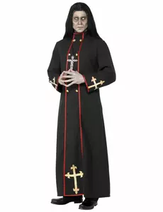 Demonic Monk Costume for Men Halloween