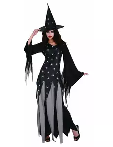 Halloween-heksekostyme for kvinner