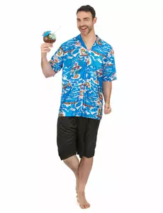 Hawaiisk turistkostyme for menn