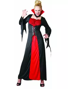 Elegant vampire costume for women for Halloween