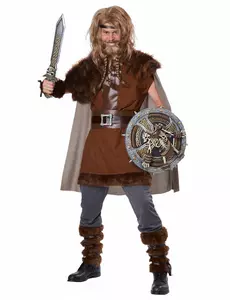 Kraftig vikingkostyme for menn, Størrelse: X-Large