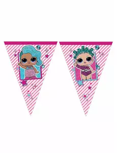 LOL 9 vimpel plastgirlander 2,3 m