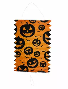 Halloween gresskarlykt 16 x 22 cm