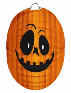 Halloween Gresskarlykt 22 cm
