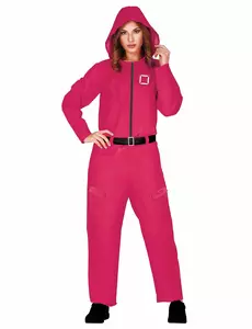 Rosa keeperjumpsuit til dame, Størrelse: S(36-38)