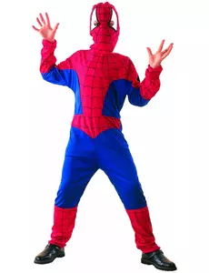Spiderman-kostyme til gutter, Størrelse: 4–6 år (110–120 cm)