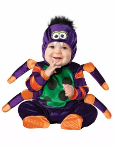 Edderkoppkostyme til baby - Klassisk