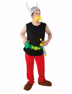 Asterix-kostyme til voksne - Asterix og Obelix, Størrelse: Large