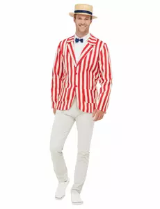 Barberkostyme for menn fra 1920-tallet, Størrelse: X-Large