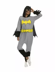 Batgirl™ Jumpsuit-kostyme til dame, Størrelse: Large