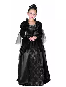 Grevinnekostyme til jenter Halloween, Størrelse: 4–6 år (110–120 cm)