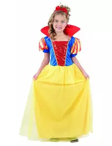 Eventyrprinsessekostyme til jenter, Størrelse: 4–6 år 110–120 cm)