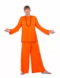 Oransje disippelkostyme for menn