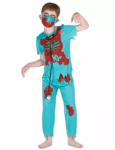 Zombiedoktorkostyme til gutter