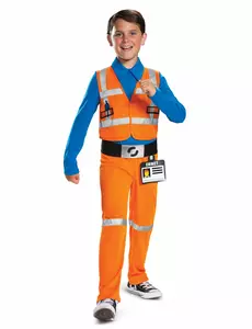 Emmet Lego-filmen 2-kostyme, Størrelse: 7–8 år (124–136 cm)