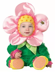 Blomsterkostyme til baby - Luksus, Størrelse: 18–24 måneder (84–89 cm)