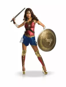 Wonder Woman-kostyme til kvinner: Great Legacy, Størrelse: Large