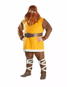Halvar Vic the Viking drakt for menn, Størrelse: Medium