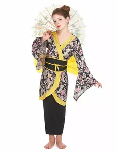 Japansk jentekostyme, Størrelse: 4–6 år (110–120 cm)