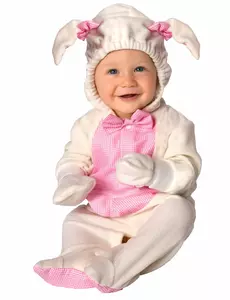 Baby lammekostyme