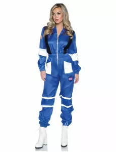 Luksuriøst astronautkostyme for kvinner, Størrelse: Medium/Large (42-44)
