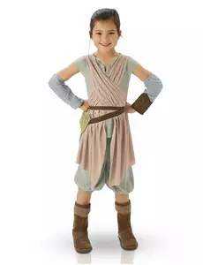 Rey Star Wars VII Deluxe-kostyme til jenter