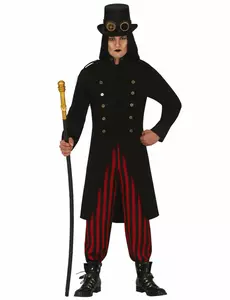 Steampunk-kostyme for voksne, Størrelse: Small (36-38)