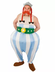 Obelix-kostyme for voksne - Asterix og Obelix, Størrelse: Large