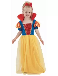 Prinsessekostyme med pannebånd til jenter