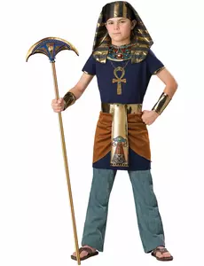 Farao-kostyme for barn - Premium, Størrelse: 12–14 år(147–155 cm)