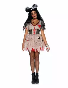 Voodoo-dukkekostyme for kvinner, Størrelse: M/L(42-44)
