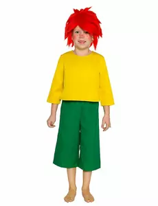 Pumuckl-kostyme til barn, Størrelse: 3–4 år (98–104 cm)