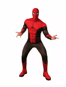 Spiderman No Way Home Deluxe Herrekostyme, Størrelse: M/L