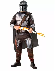 Star Wars - Mandalorian-kostyme til voksne, Størrelse: Medium/Large
