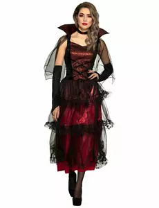 Elegant vampyrkostyme for kvinner