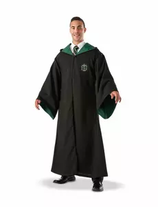 Deluxe replika voksen Slytherin trollmannskap
